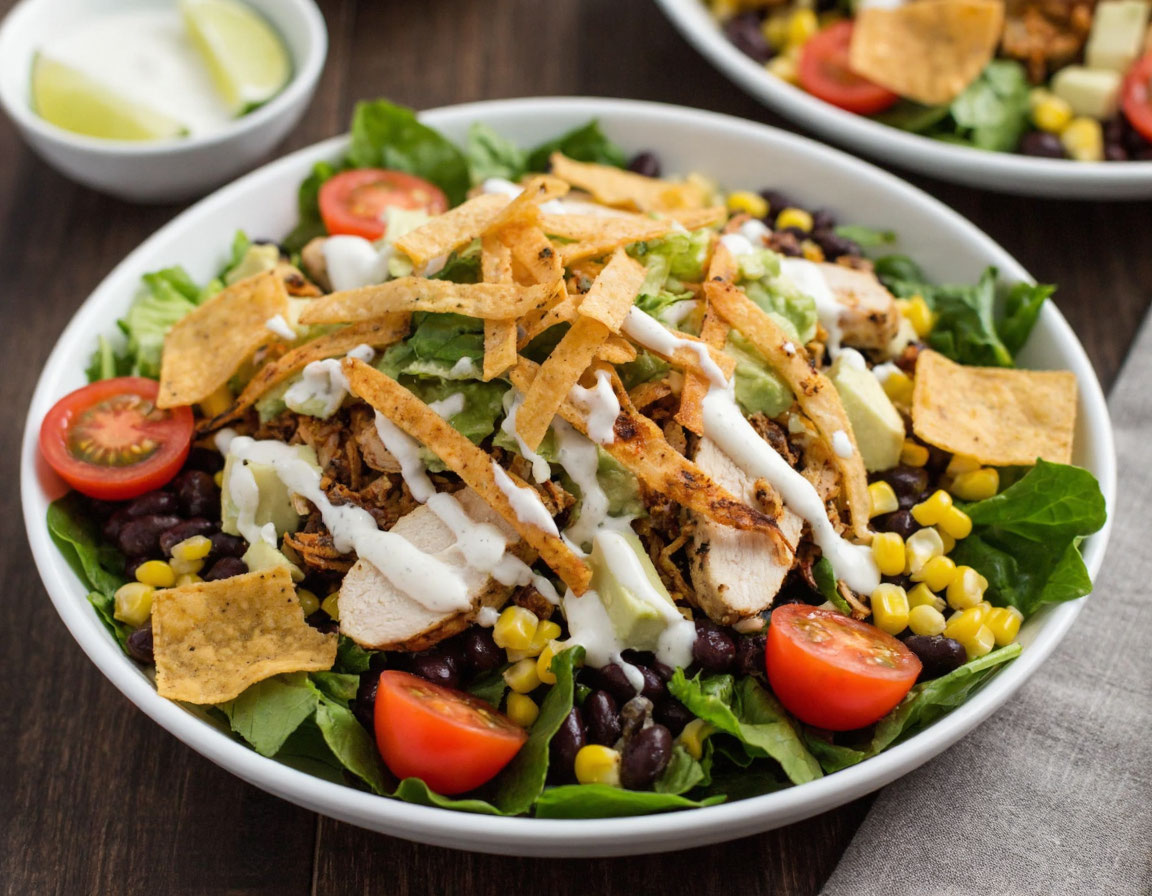 Southwest Chile Lime Ranch Salad