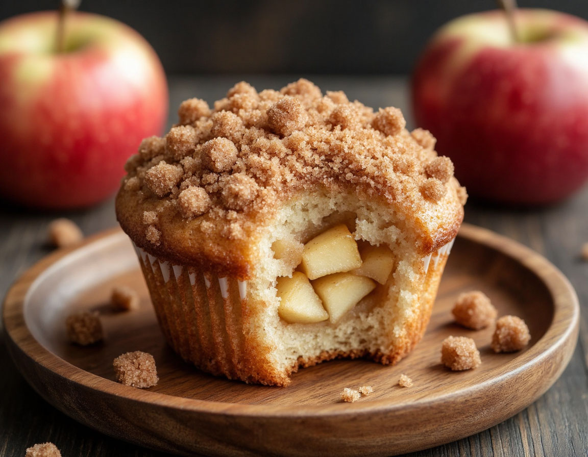 Apple Crumb Muffin